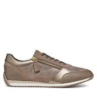 Sneakersy damskie - Sneakersy Geox D Calithe D36N0A 022TC C6692 Szary - miniaturka - grafika 1