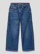 Spodnie i spodenki dla chłopców - Jeansy o kroju baggy fit z kieszeniami na nogawkach - miniaturka - grafika 1