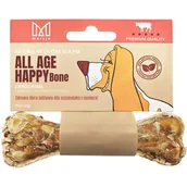 Przysmaki dla psów - MERSJO kość z królikiem i prebiotykiem 10 cm – dla szczeniąt i seniorów - miniaturka - grafika 1