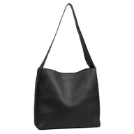 Torebki damskie - TOM TAILOR Damska torebka Angie z paskiem na ramię, czarna, czarny - miniaturka - grafika 1