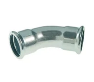 Akcesoria hydrauliczne - Kolano Press 45 stopni 108 x 108 KAN-therm Steel Sprinkler - miniaturka - grafika 1
