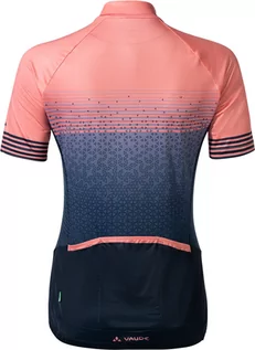 Koszulki rowerowe - VAUDE Posta Half-Zip Tricot Women, pomarańczowy/niebieski EU 38 | S 2022 Koszulki kolarskie - grafika 1