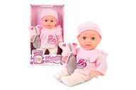 Figurki dla dzieci - LALKA NATALIA BOBAS Z MASKOTKĄ 33CM 64194 ARTYK - miniaturka - grafika 1