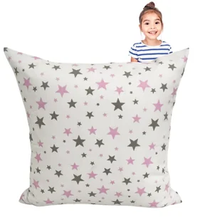 Poszewka Dziecięca 40x40 Bawełniana JAŚ Gwiazdeczki Róż - Pościel dla dzieci Poszewka Dziecięca 40x40 Bawełniana JAŚ Gwiazdeczki Róż - Pościel dla dzieci - miniaturka - grafika 1