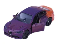 Samochody i pojazdy dla dzieci - MAJORETTE COLOR CHANGERS ALFA ROMEO GIULIA QUADRIFOGLIO 271D-6 1:64 - miniaturka - grafika 1