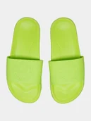 Klapki i japonki damskie - Klapki chłopięce z podeszwą z pianki EVA 4F 4FJMM00FFLIM017A-72S Zielony - miniaturka - grafika 1