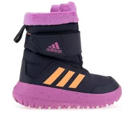 Śniegowce damskie - Buty adidas Winterplay Boots GZ6799 - granatowo-różowe - Adidas - miniaturka - grafika 1