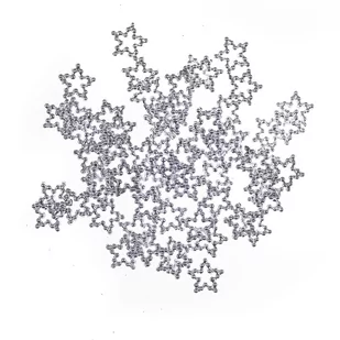 Confetti Gwiazki 60 Szt. Srebrne Dalprint - Scrapbooking - miniaturka - grafika 1