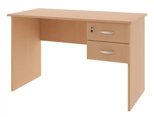 Biurko Kujawiak z dwoma szufladami - Meble do szkół i przedszkoli - miniaturka - grafika 1