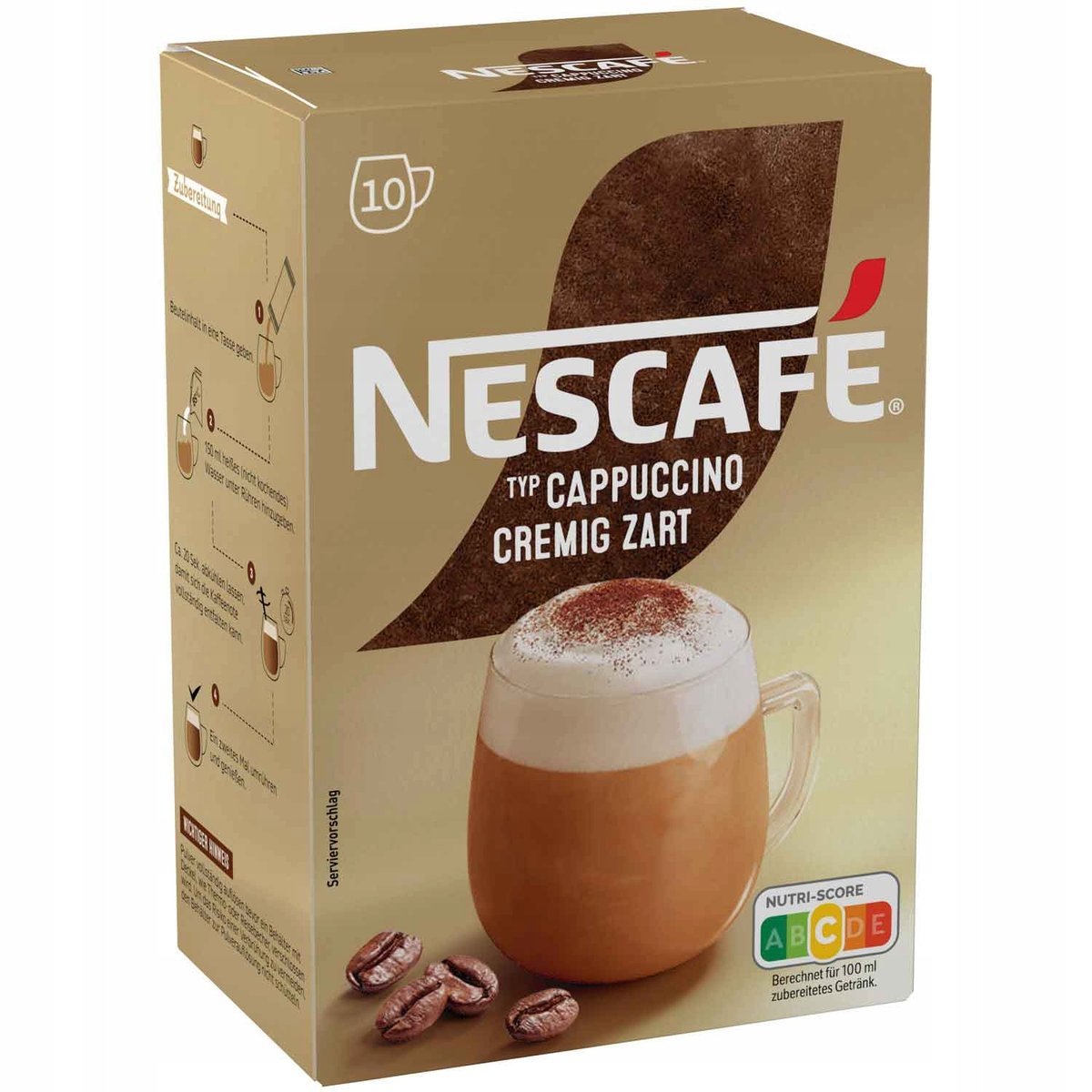 Nescafe Cappuccino Saszetki Instant z Niemiec