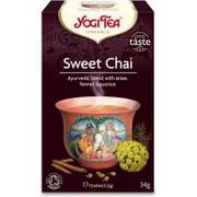 Herbata - YOGI TEA (herbatki) HERBATKA SŁODKI CHAI (SWEET CHAI) BIO (17 x 2 g) 34 g - YOGI TEA BP-4012824402454 - miniaturka - grafika 1