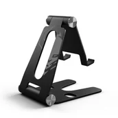 Pozostałe akcesoria do telefonów - DIABLO Podstawka Na Telefon Stojak Do Streamowania Na Biurko Pod Tablet X-Dock Czarny - miniaturka - grafika 1