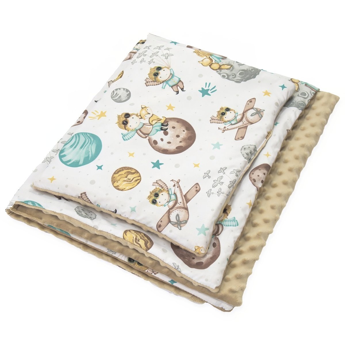 KOCYK PRZEDSZKOLAKA DO PRZEDSZKOLA MINKY 100x135 + PODUSZKA Kerstin