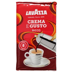 Lavazza Cafe Crema e Gusto Ricco 250g kawa mielona - Kawa - miniaturka - grafika 1