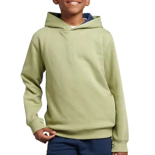 Bluza dziecięca New Balance LAKB0192EEN - zielona - Bluzy dla dziewczynek - miniaturka - grafika 1