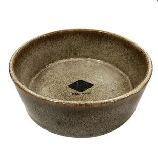 Duvo+ Ceramiczna Miska Dla Psa Jaspis 13,8cm, brązowa - Legowiska dla kotów - miniaturka - grafika 1
