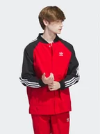 Kurtki męskie - adidas Kurtka bomber IC5542 Czerwony Regular Fit - miniaturka - grafika 1