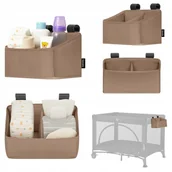 Organizery na łóżeczko - Organizer na łóżeczko wiszący przybornik Lionelo Sidepocket Small - miniaturka - grafika 1