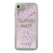 Etui i futerały do telefonów - Guess Hard Case Liquid Glitter na Apple iPhone 6/6S NA TYŁ TWORZYWO SZTUCZNE FIOLETOWY 32703 - miniaturka - grafika 1