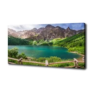 Obrazy i zdjęcia na płótnie - Foto obraz na płótnie Morskie oko Tatry - miniaturka - grafika 1