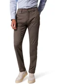 Spodnie męskie - Pierre Cardin Spodnie chino w kolorze brązowym - miniaturka - grafika 1