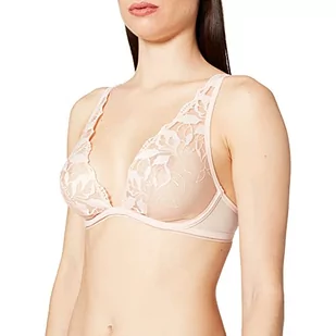 Maison Lejaby Damski biustonosz z fiszbinami, różowy (pêche 321), 70D - Biustonosze - miniaturka - grafika 1