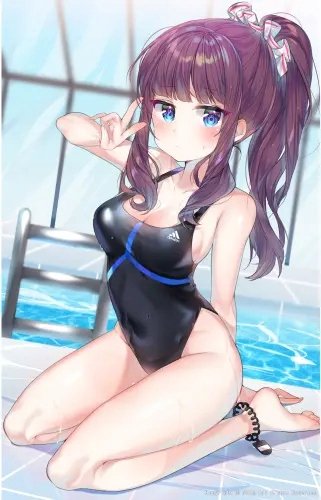 Plakat Anime Manga New Game+ ng_042 A2 (custom)
