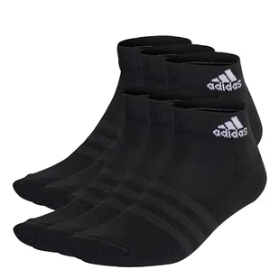 adidas Cushioned Sportswear Ankle Socks 6 Pairs, Rajstopy, Biały Czarny, Xl, Wielbiciel Unisex - Rajstopy - miniaturka - grafika 1