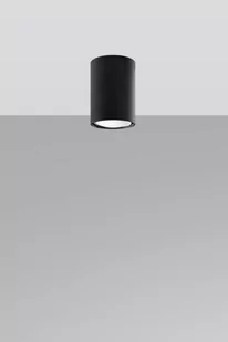 Sollux Lighting Plafon LAGOS 10 czarny - Lampy sufitowe - miniaturka - grafika 1