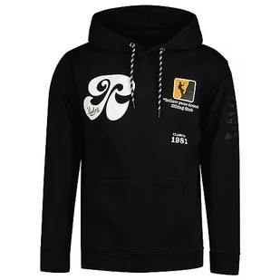 Replay Męska bluza z kapturem, Black 098, XXL - Bluzy męskie - miniaturka - grafika 1