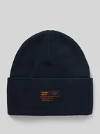 Czapki męskie - Czapka beanie z naszywką z logo model ‘WORKWEAR’ - miniaturka - grafika 1