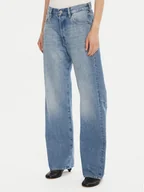Spodnie damskie - G-Star Raw Jeansy Bowey 3D D25372-E266 Niebieski Boyfriend Fit - miniaturka - grafika 1