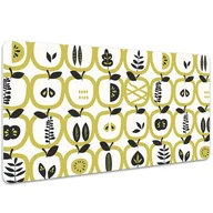 Podkładki na biurko - Ochronna podkładka na biurko Jabłka wzór 100x50 cm, Dywanomat - miniaturka - grafika 1