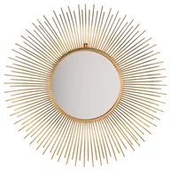 Lustra - Beliani Lustro ścienne złote 80 cm CILLY - miniaturka - grafika 1
