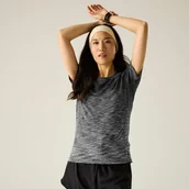 Koszulki i topy damskie - Regatta Koszulka damska Laxley II Szary, Rozmiar: 40 - miniaturka - grafika 1