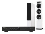 Zestawy stereo - Rotel A11 MkII (czarny) + Tesi 6 (biały) - miniaturka - grafika 1