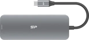 Stacja/replikator Silicon Power SR30 USB-C SPU3C08DOCSR300G - Stacje dokujące i replikatory portów - miniaturka - grafika 1