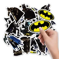 Szkolne artykuły papiernicze - NAKLEJKI NA ZESZYT NALEPKA Z POSTACIAMI FILM BATMAN JOKER WZORY 10SZT - miniaturka - grafika 1