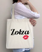 Torby i wózki na zakupy - torba ekologiczna - zołza - miniaturka - grafika 1
