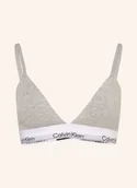 Biustonosze - Calvin Klein Biustonosz Trójkątny Icon Cotton Modal grau - miniaturka - grafika 1