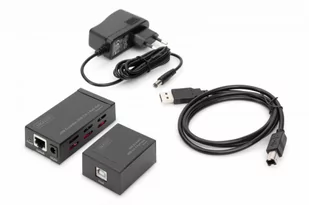 Adapter DIGITUS DA-70143 Przedłużacz (Extender) - Wtyczki i adaptery - miniaturka - grafika 2
