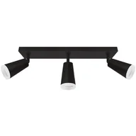 Lampy sufitowe - Reflektorki sufitowe Sana 4146 Ideus do przedpokoju czarne - miniaturka - grafika 1