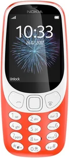 [OUTLET] Telefon NOKIA 3310 Dual Sim RED PO ZWROCIE - Telefony OUTLET - miniaturka - grafika 1