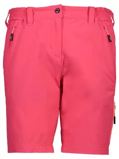 Odzież trekkingowa damska - CMP Bermudy trekkingowe w kolorze różowym - grafika 1