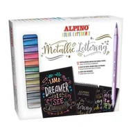 Przybory szkolne - Flamastry Alpino Metallic Lettering      12szt. - miniaturka - grafika 1