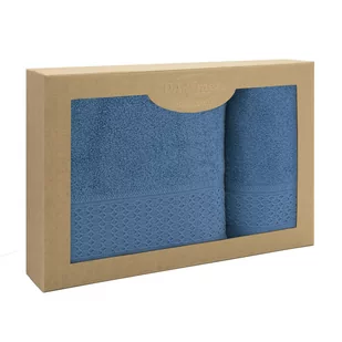 Zestaw 2 ręczników Solano Niebieski 50x90+70x140 Darymex - Ręczniki - miniaturka - grafika 1