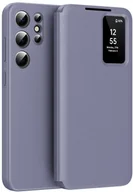 Etui i futerały do telefonów - Etui z klapką Supero Smart View skórzane do Samsung Galaxy S23 Ultra, fioletowe - miniaturka - grafika 1