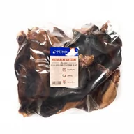 Przysmaki dla psów - PETMEX  Ucho wołowe z futrem gryzak naturalny 20szt. - miniaturka - grafika 1