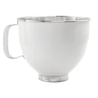 Akcesoria i części AGD - KitchenAid Ozdobna dzieża biała 4,8l 5KSM5SSBWH 5KSM5SSBWH+ - miniaturka - grafika 1