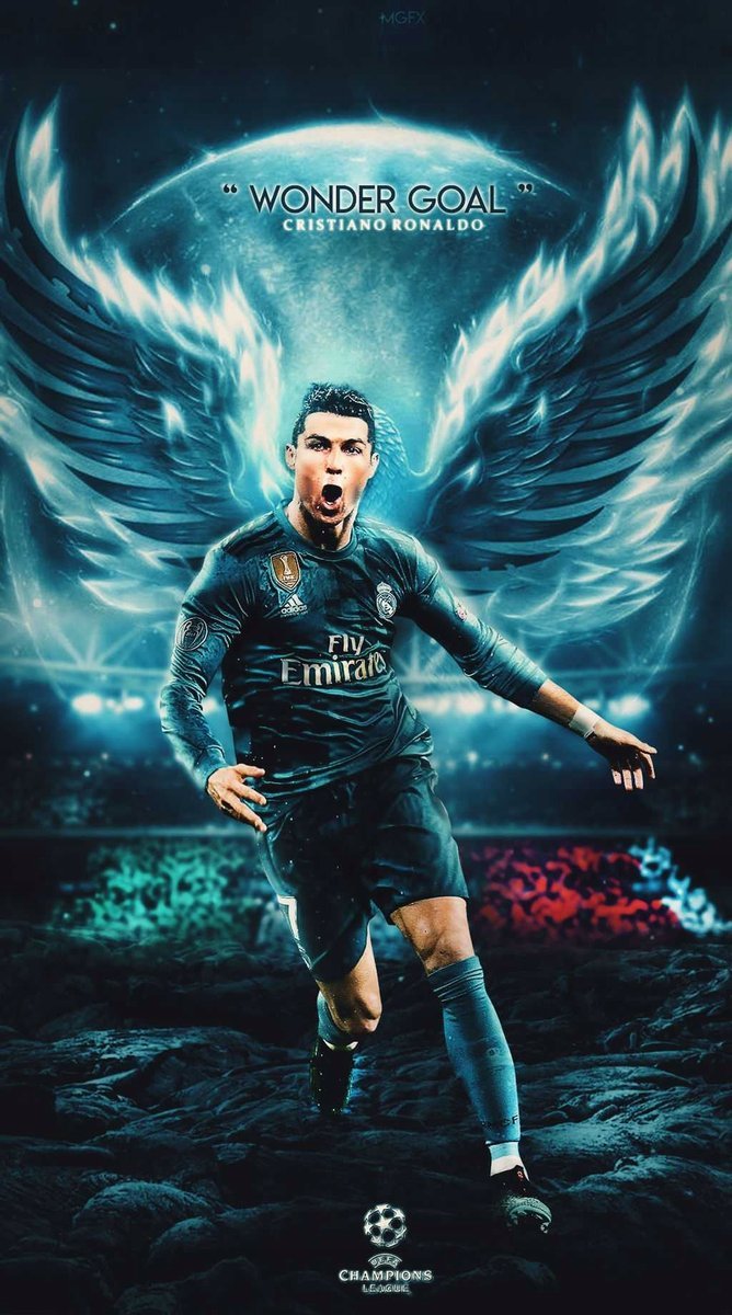 Naklejki na ścianę Cristiano Ronaldo CR7 dla fan Piłki Prezent 90x60 cm